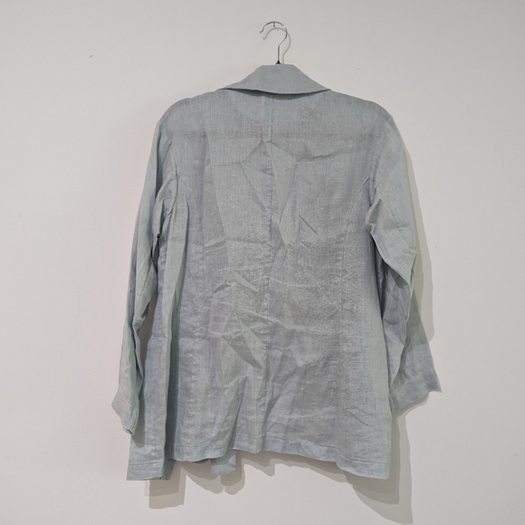 100% linen shirt with pockets - Picture 3 of 4